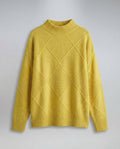 Alma | Damestrik med rullekrave - Blødt strikket sweater i afslappet pasform